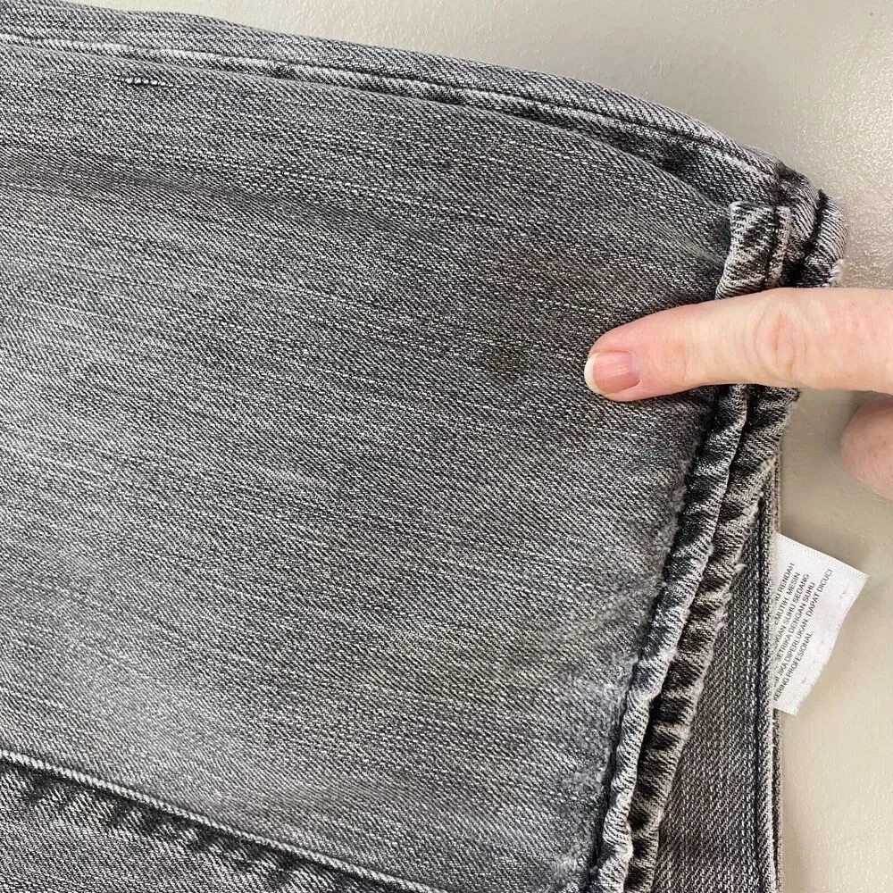 Levis 501 Jeans Mens 36x32 Gray Button‎ Fly 100% Cotton